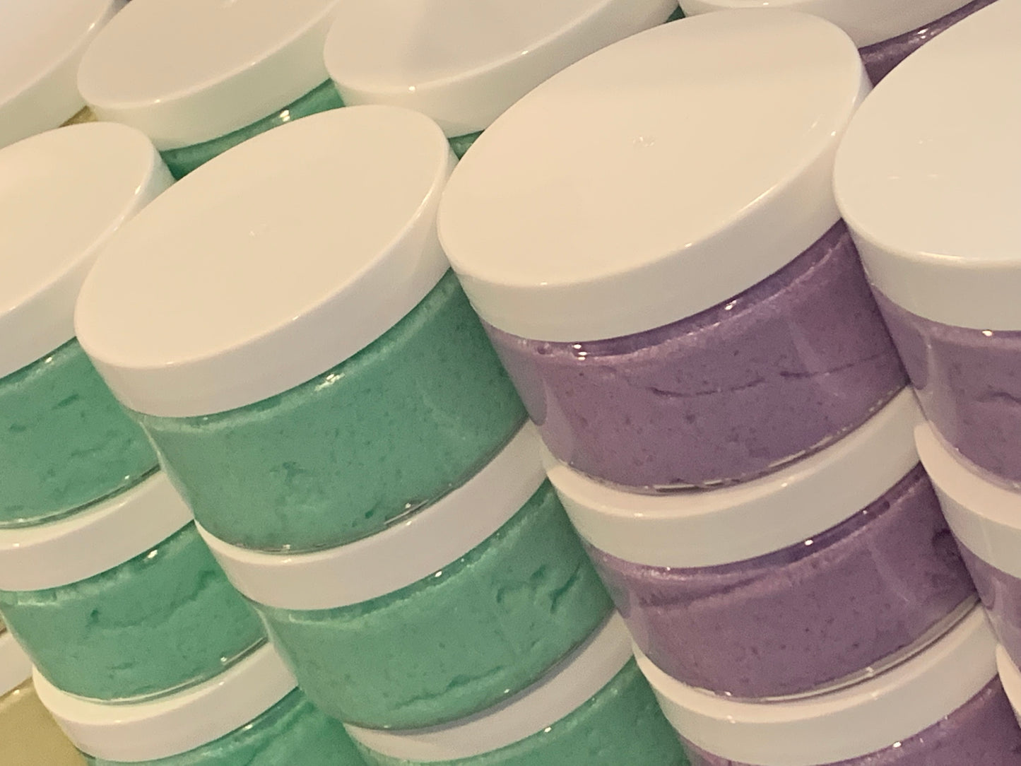 Bestselling Skin Care Glow Trio: Foaming Sugar Scrub, Body Cream, and Cream Soap